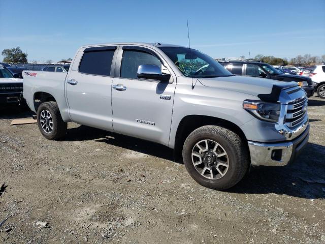 5TFHY5F13KX840910 - 2019 TOYOTA TUNDRA CREWMAX LIMITED GRAY photo 4