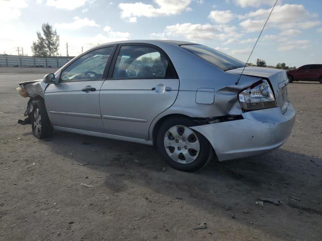 KNAFE121375395504 - 2007 KIA SPECTRA EX SILVER photo 2