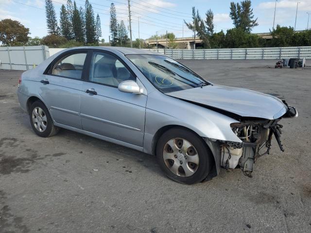 KNAFE121375395504 - 2007 KIA SPECTRA EX SILVER photo 4