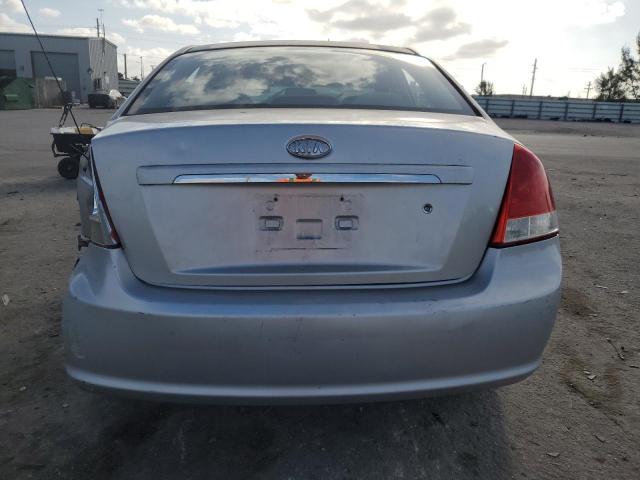 KNAFE121375395504 - 2007 KIA SPECTRA EX SILVER photo 6