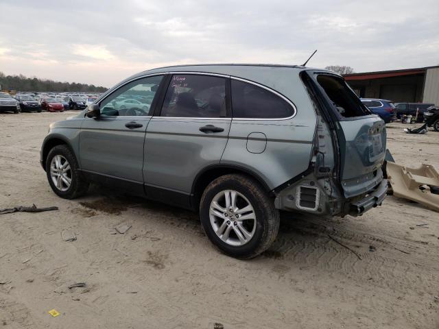 5J6RE4H5XAL092650 - 2010 HONDA CR-V EX TEAL photo 2