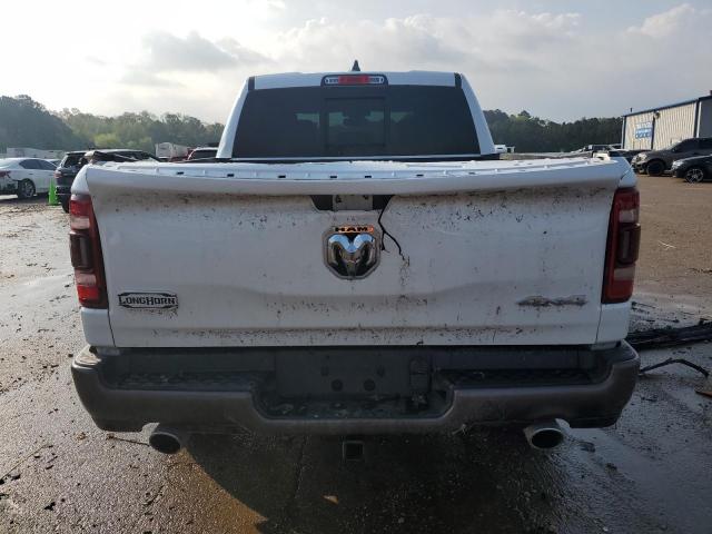 1C6SRFKT0LN389195 - 2020 RAM 1500 LONGHORN WHITE photo 6