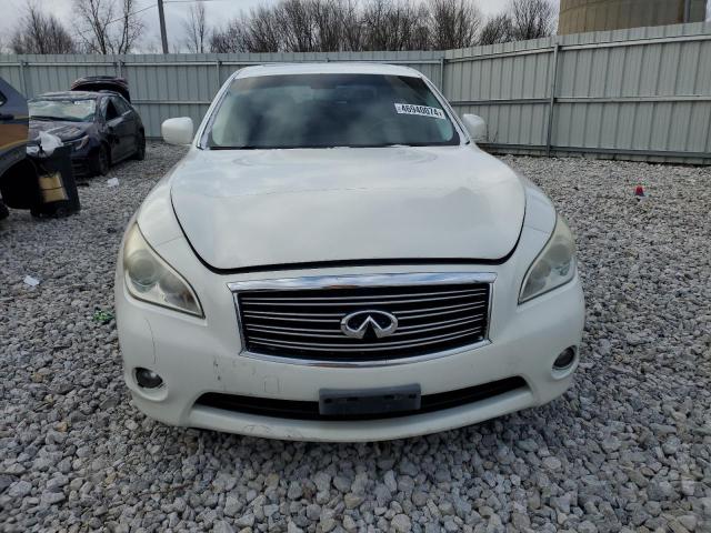 JN1BY1AR5BM374204 - 2011 INFINITI M37 X WHITE photo 5