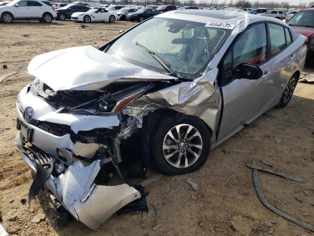 JTDKAMFU9N3188000 - 2022 TOYOTA PRIUS NIGHT SHADE SILVER photo 1