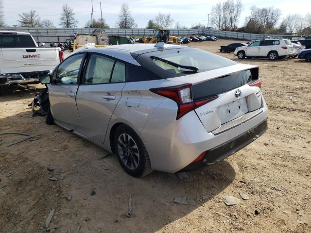 JTDKAMFU9N3188000 - 2022 TOYOTA PRIUS NIGHT SHADE SILVER photo 2