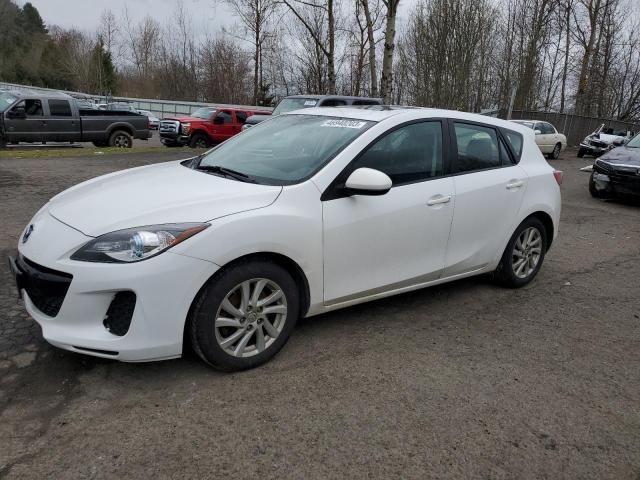 JM1BL1M80C1658700 - 2012 MAZDA 3 I WHITE photo 1