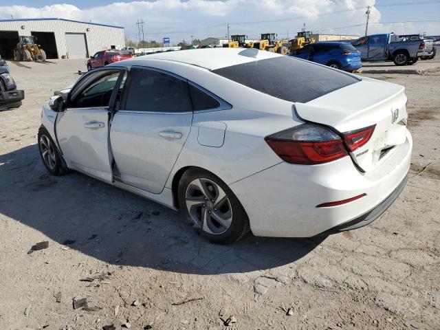 19XZE4F58KE028657 - 2019 HONDA INSIGHT EX WHITE photo 2