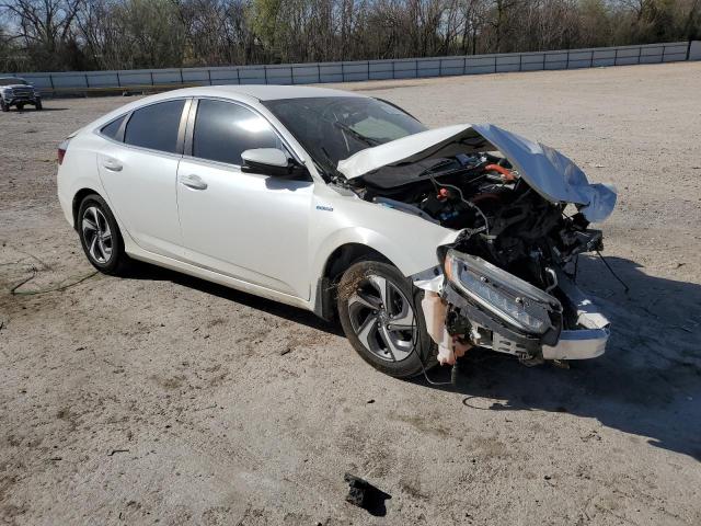 19XZE4F58KE028657 - 2019 HONDA INSIGHT EX WHITE photo 4