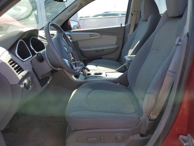 1GNKVGED4CJ342409 - 2012 CHEVROLET TRAVERSE LT RED photo 7