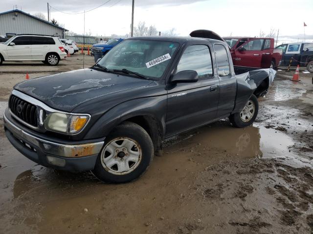 5TEVL52N03Z279795 - 2003 TOYOTA TACOMA XTRACAB BLACK photo 1