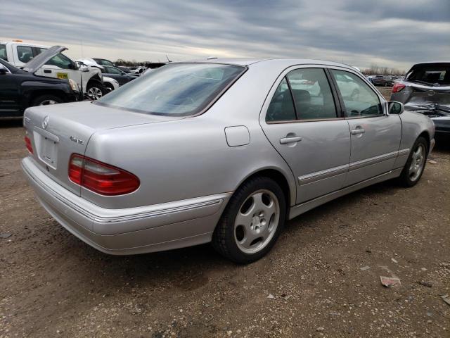 WDBJF83J21X052940 - 2001 MERCEDES-BENZ E-CLASS 430 SILVER photo 3