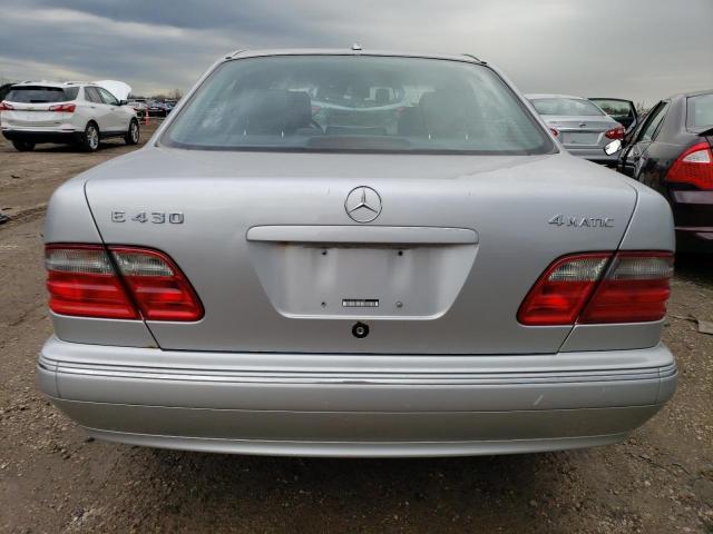 WDBJF83J21X052940 - 2001 MERCEDES-BENZ E-CLASS 430 SILVER photo 6