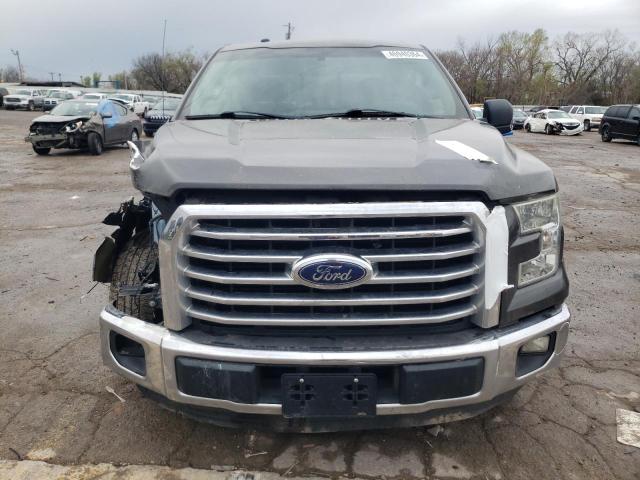 1FTEW1CP1FKF18229 - 2015 FORD F150 SUPERCREW GRAY photo 5