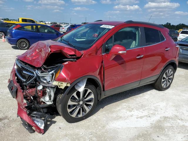 KL4CJBSB2JB693738 - 2018 BUICK ENCORE PREFERRED II RED photo 1