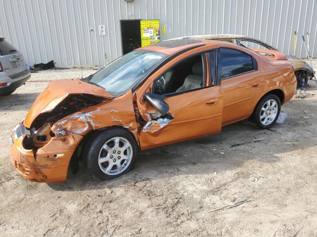 1B3ES56C05D281815 - 2005 DODGE NEON SXT ORANGE photo 1