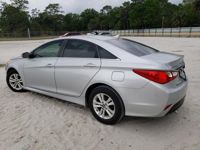 5NPEB4AC9EH891836 - 2014 HYUNDAI SONATA GLS SILVER photo 2