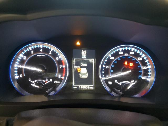 5TDJKRFH0ES054418 - 2014 TOYOTA HIGHLANDER XLE GRAY photo 9