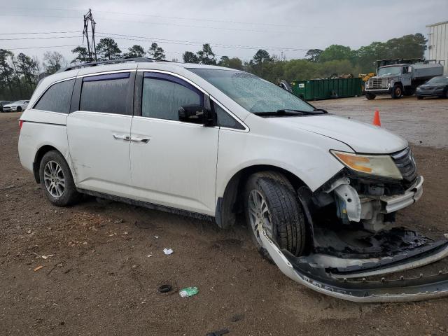 5FNRL5H62CB108968 - 2012 HONDA ODYSSEY EXL WHITE photo 4