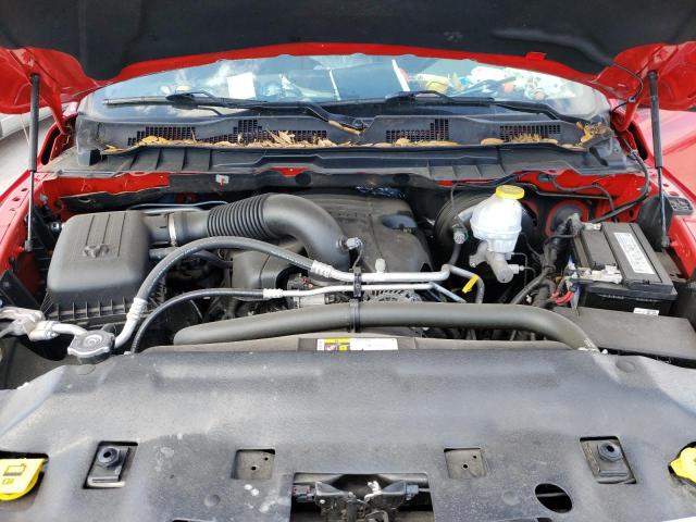 1C6RR6TT6KS509739 - 2019 RAM 1500 CLASS SLT წითელი ფოტო 11