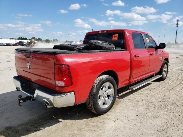 1C6RR6TT6KS509739 - 2019 RAM 1500 CLASS SLT წითელი ფოტო 3