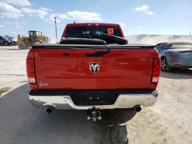 1C6RR6TT6KS509739 - 2019 RAM 1500 CLASS SLT წითელი ფოტო 6