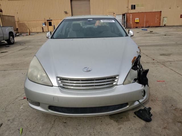 JTHBA30G845010948 - 2004 LEXUS ES 330 SILVER photo 5