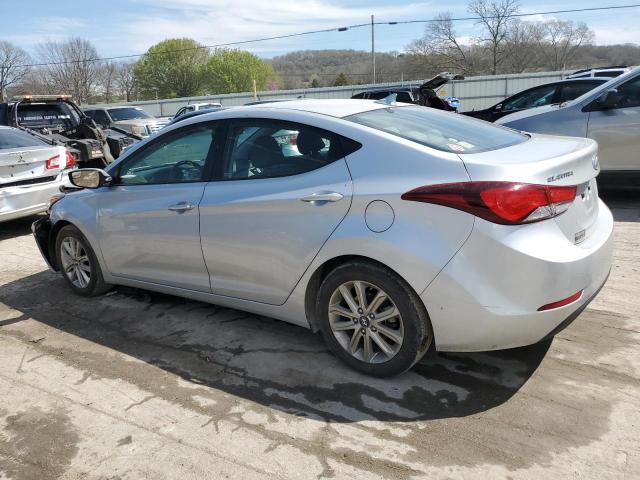 KMHDH4AE6EU134602 - 2014 HYUNDAI ELANTRA SE SILVER photo 2