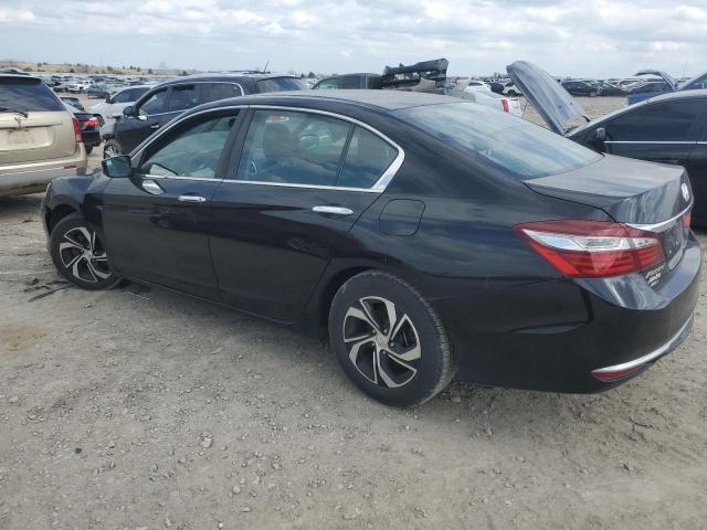 1HGCR2F38HA140465 - 2017 HONDA ACCORD LX BLACK photo 2