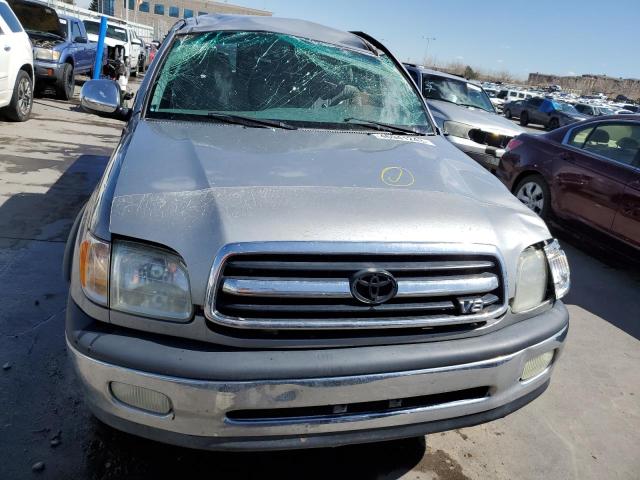 5TBBT44142S319100 - 2002 TOYOTA TUNDRA ACCESS CAB GRAY photo 5