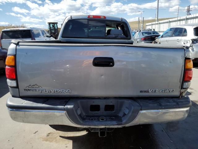 5TBBT44142S319100 - 2002 TOYOTA TUNDRA ACCESS CAB GRAY photo 6