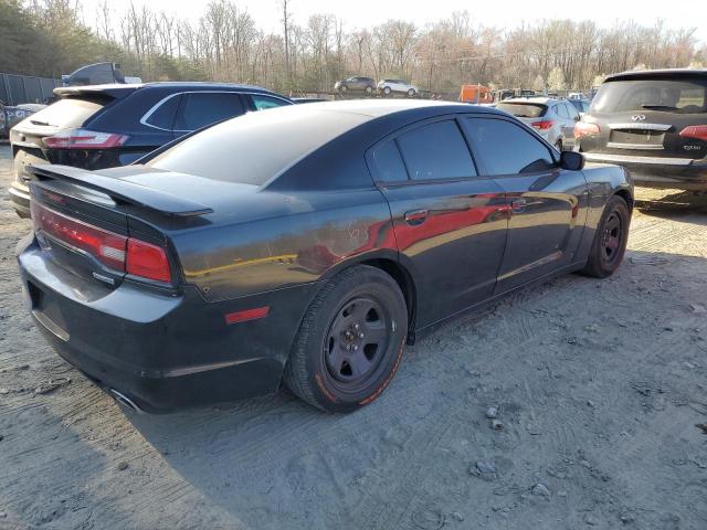 2B3CL5CT2BH615978 - 2011 DODGE CHARGER R/T BLACK photo 3