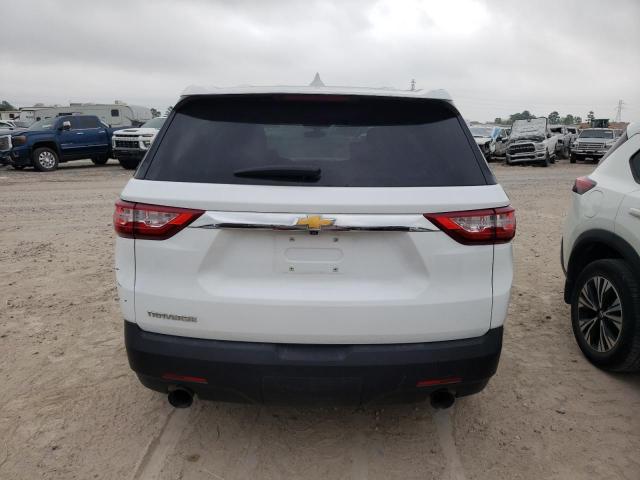 1GNERFKW2LJ272698 - 2020 CHEVROLET TRAVERSE LS WHITE photo 6