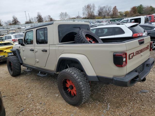 1C6HJTFG2ML557204 - 2021 JEEP GLADIATOR OVERLAND TAN photo 2