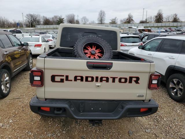 1C6HJTFG2ML557204 - 2021 JEEP GLADIATOR OVERLAND TAN photo 6