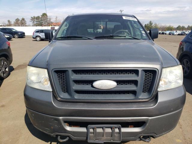 1FTRX14W47NA19784 - 2007 FORD F150 GRAY photo 5