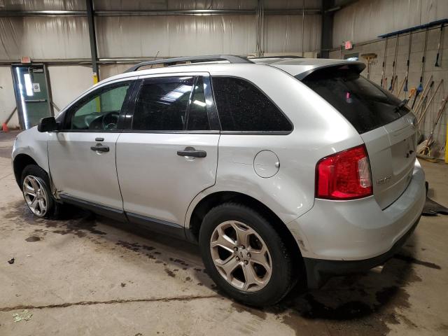 2FMDK4GC2EBA77358 - 2014 FORD EDGE SE SILVER photo 2