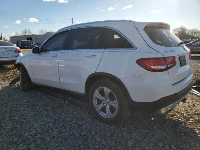 WDC0G4KB7HF141409 - 2017 MERCEDES-BENZ GLC 300 4MATIC WHITE photo 2