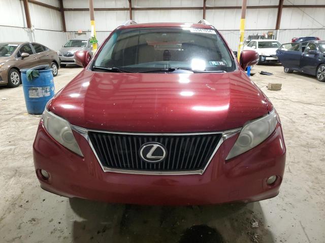 2T2BK1BAXAC038823 - 2010 LEXUS RX 350 RED photo 5