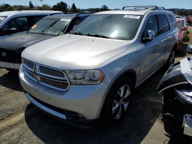 1C4SDHET4DC608459 - 2013 DODGE DURANGO CITADEL SILVER photo 1