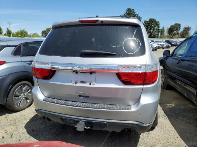 1C4SDHET4DC608459 - 2013 DODGE DURANGO CITADEL SILVER photo 6