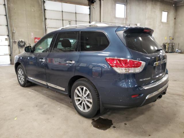 5N1AR2MM0GC637574 - 2016 NISSAN PATHFINDER S ლურჯი ფოტო 2