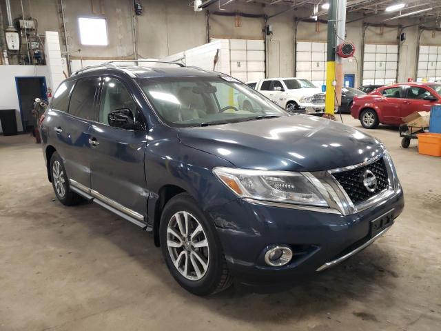 5N1AR2MM0GC637574 - 2016 NISSAN PATHFINDER S ლურჯი ფოტო 4