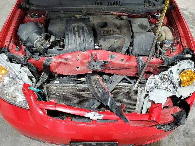 1G1AL15F177163328 - 2007 CHEVROLET COBALT LT RED photo 11