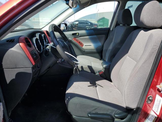 5Y2SL65898Z410451 - 2008 PONTIAC VIBE RED photo 7