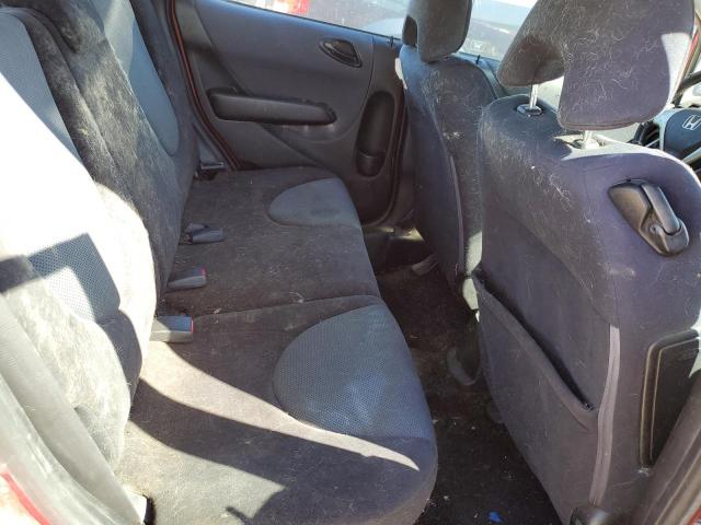 JHMGD38667S056857 - 2007 HONDA FIT S წითელი ფოტო 10