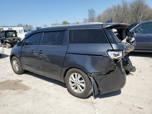 KNDMB5C1XF6052366 - 2015 KIA SEDONA LX GRAY photo 2