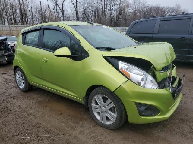 KL8CD6S90DC540977 - 2013 CHEVROLET SPARK 1LT GREEN photo 4