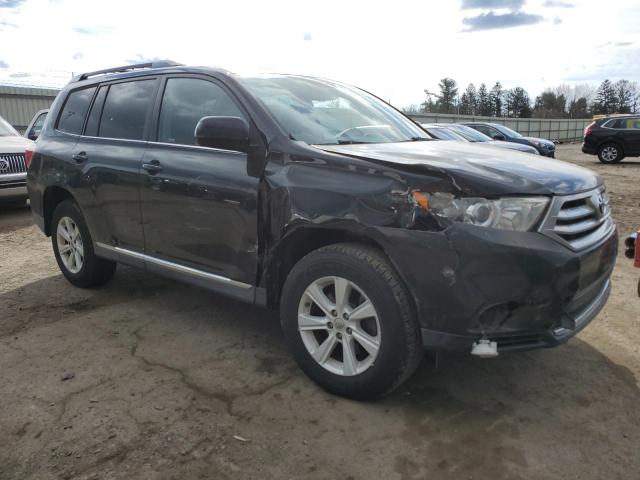 5TDBK3EH1CS171067 - 2012 TOYOTA HIGHLANDER BASE BLACK photo 4