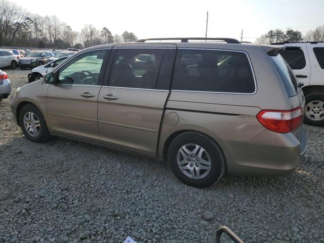 5FNRL38486B091522 - 2006 HONDA ODYSSEY EX GOLD photo 2