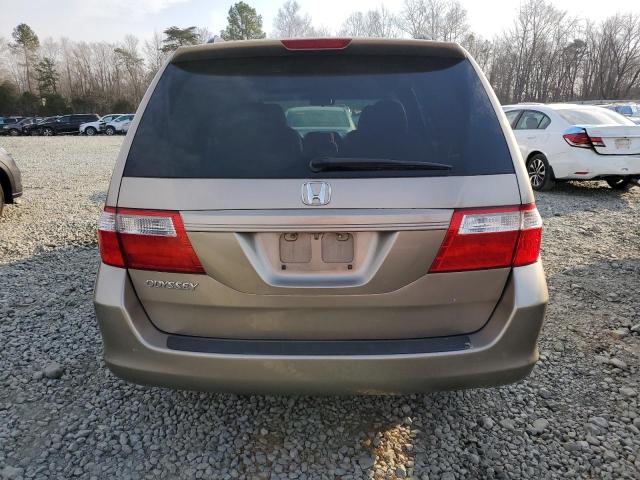 5FNRL38486B091522 - 2006 HONDA ODYSSEY EX GOLD photo 6